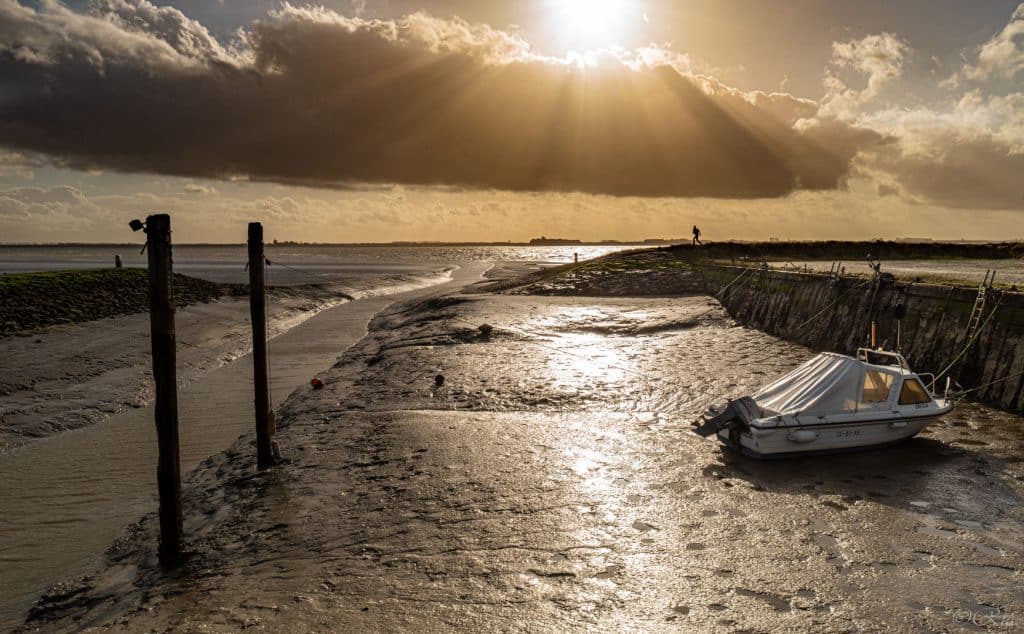 Zonsondergang_bij_haventje_Waarde